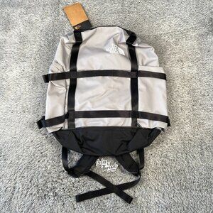 The North Face Commuter Pack S Adult Grey Black Ballistic Nylon Laptop 15"
